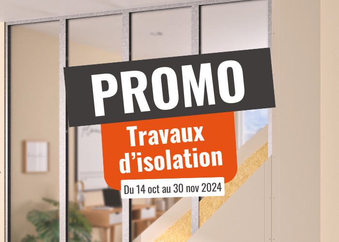 promos travaux d'isolation