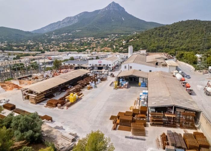 Usine de fabrication de plancher béton Bonifay à La Garde