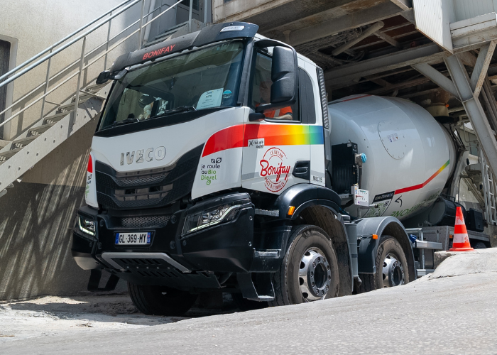 un mix énergétique pour la flotte de transport Bonifay