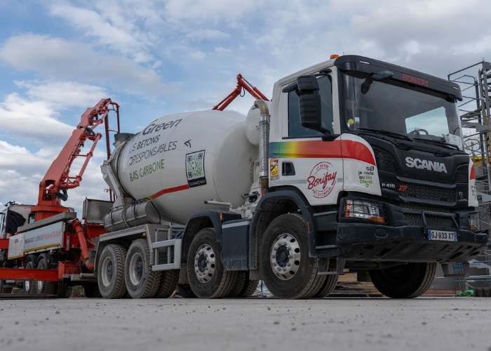 Commander du béton prêt à l'emploi Bonifay