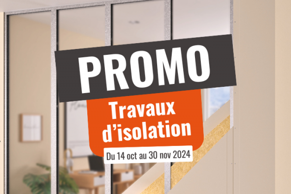 travaux d'isolation thermique matériaux en promotion