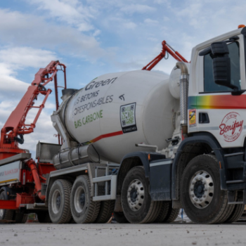 Le béton frais et prêt à l'emploi Bonifay pour simplifier vos chantiers